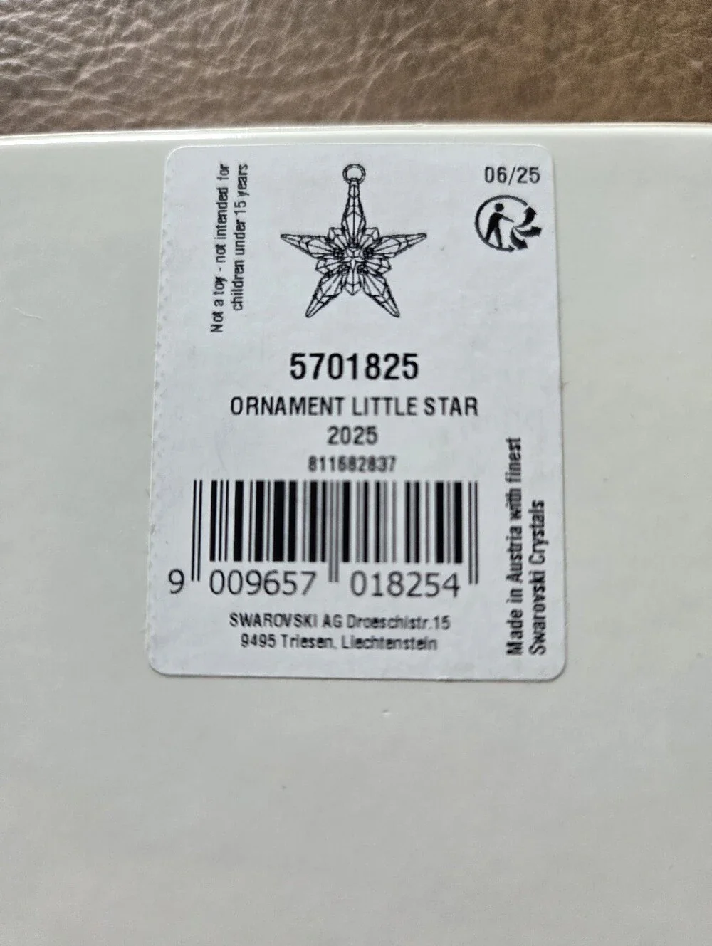 New Annual Edition Little Star Ornament 2025